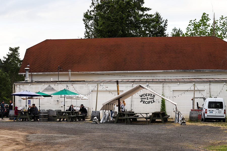 Wolves People Farmhouse Brewery exterior2